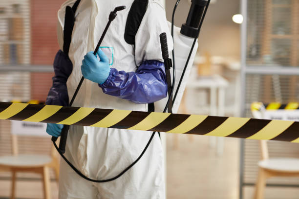 Professional Biohazard technician working in Cohasset, MA